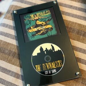 The Revivalists Framed autographed album City of Sound collectible memorabilia